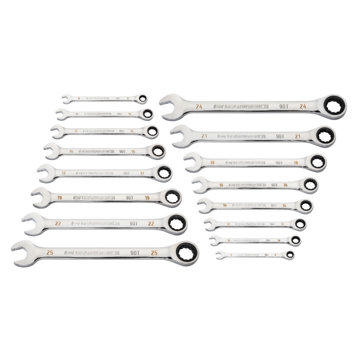 86928 GearWrench 16-Piece Spanner Set