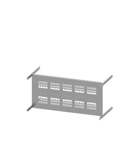Siemens Grey 4 Gang Mounting Plate Sheet Steel Mounting Plate
