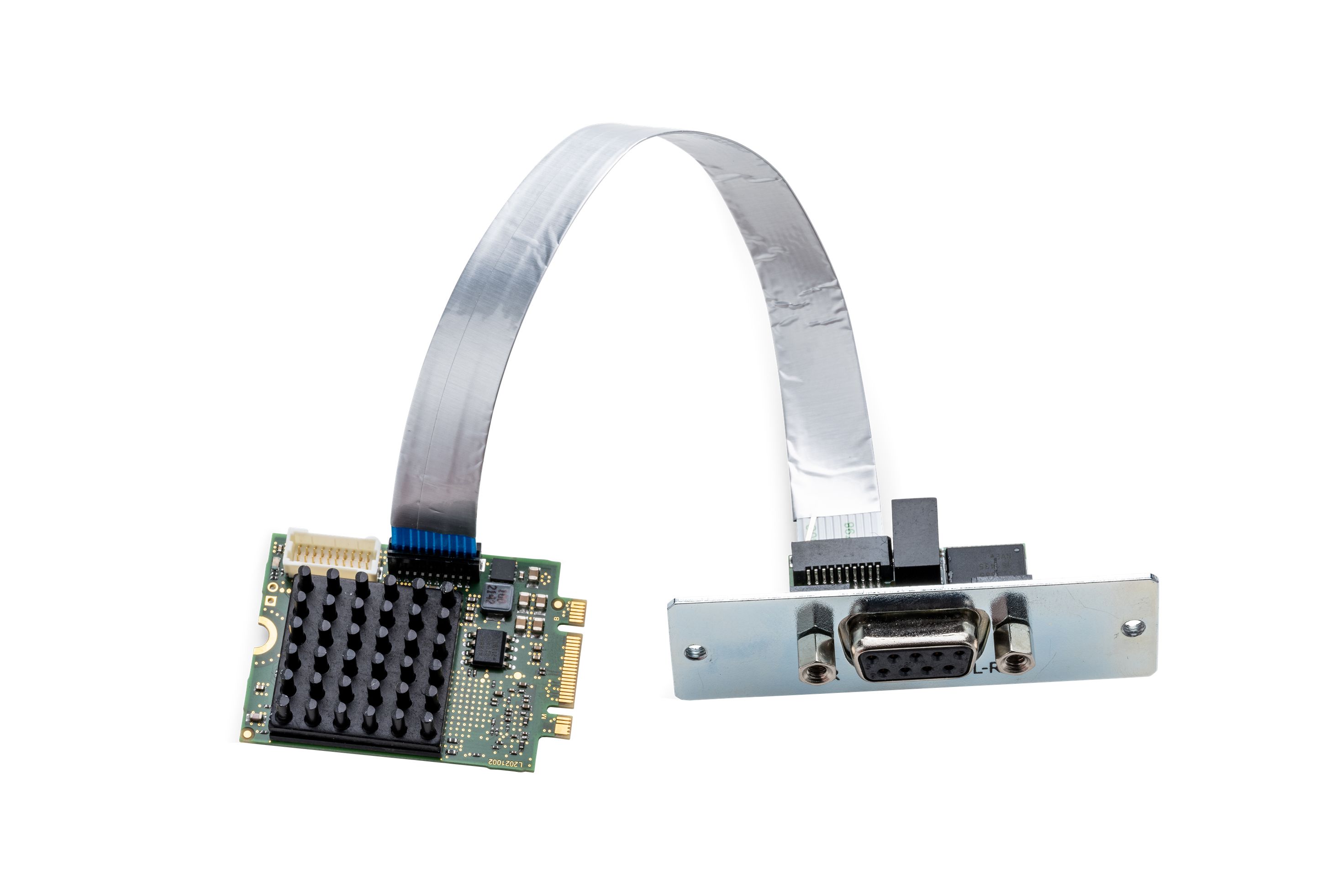 Hilscher 1 PCI Express M.2 D-sub, 9 Pin Serial Card