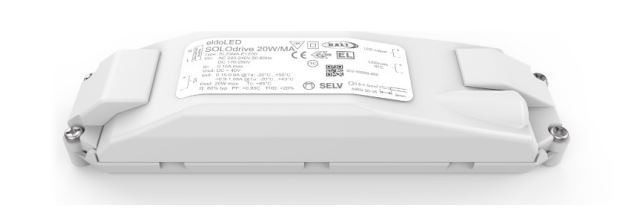 eldoLED LED Driver, 2 To 40V Output, 20W Output, 150 To 1050mA Output, Constant Current Dimmable