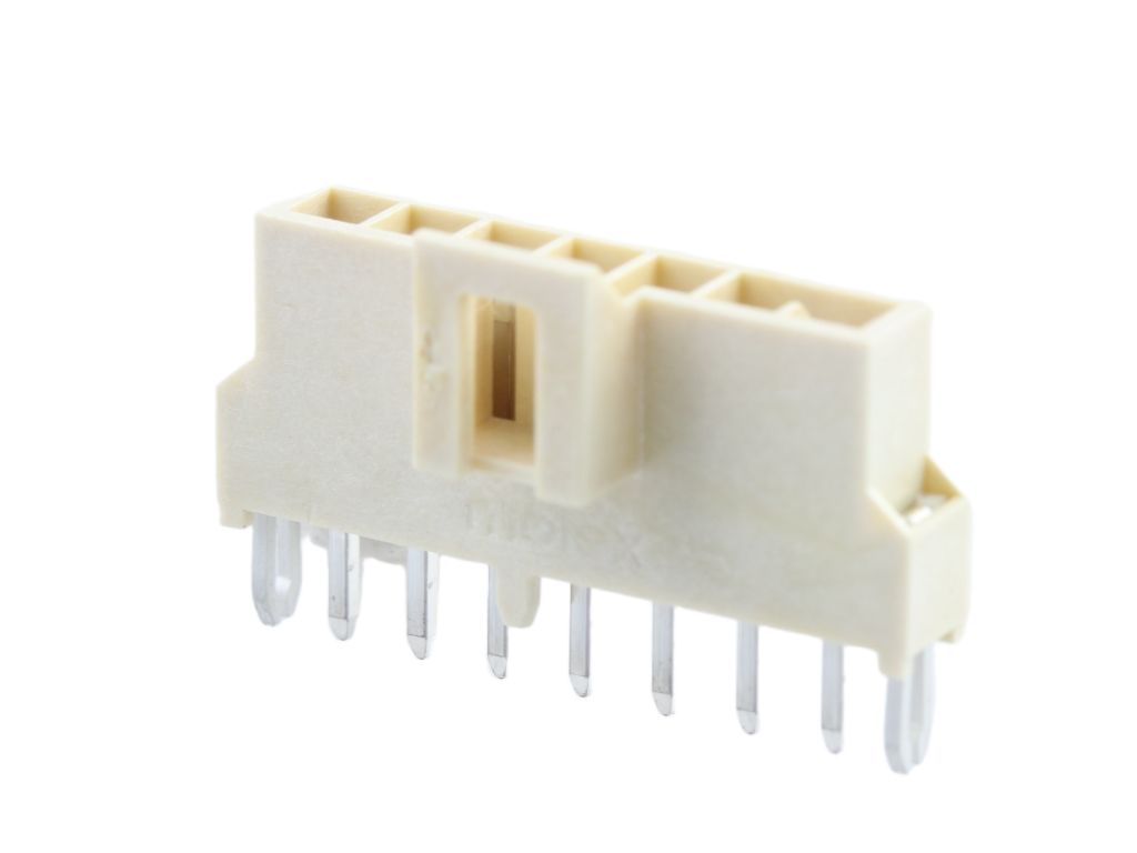 Molex 105311 Series Vertical Through Hole PCB Header, 7 Contact(s), 2.50 mm Pitch, 1 Row, Shrouded