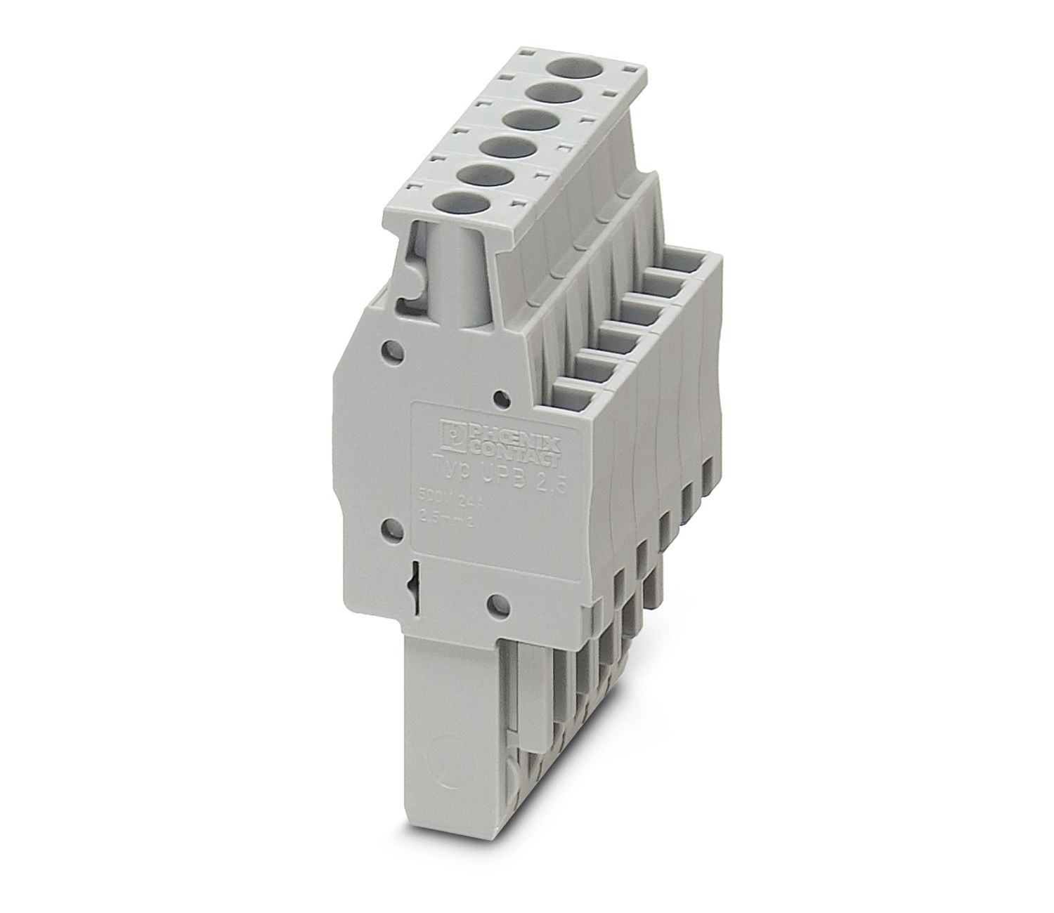 Phoenix Contact,  UPBV 2, Pluggable Terminal Block, Plug, 3001367
