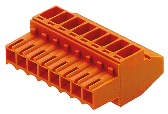 Weidmuller, 3.5mm Pitch, BL, 16 Way, Pluggable Terminal Block, Plug, Cable Mount, Screw Termination, 1638690000