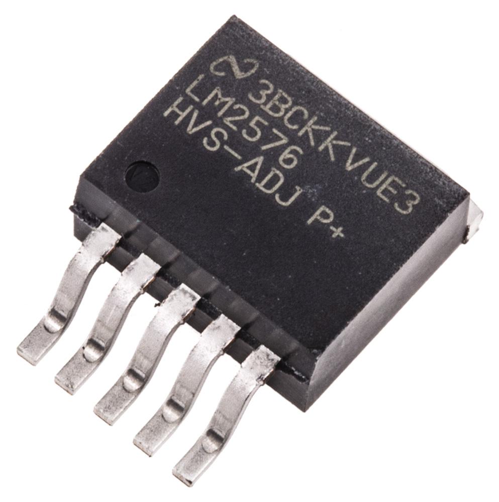 Texas Instruments, LM2576HVS-ADJ/NOPB Step-Down Switching Regulator, 1-Channel 3A Adjustable 5-Pin, D2PAK