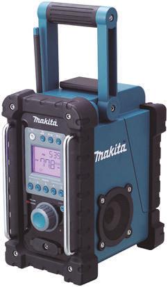 Makita BMR100 Power Tool Charger, 9.6 V, 24 V for use with Makita AM/FM Job Site Radio