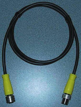 403000p02m020 Brad 2m Power Cable Assembly, 3POS Circular to Unterminated, 3 A, 60 V