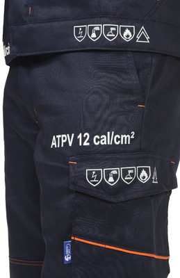 afsib-ves12-m Penta Navy Arc Flash Jacket, M