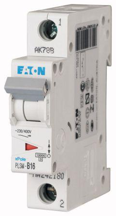 xPole PLSM MCB Mini Circuit Breaker 1P, 16 A, 10 kA, Curve C