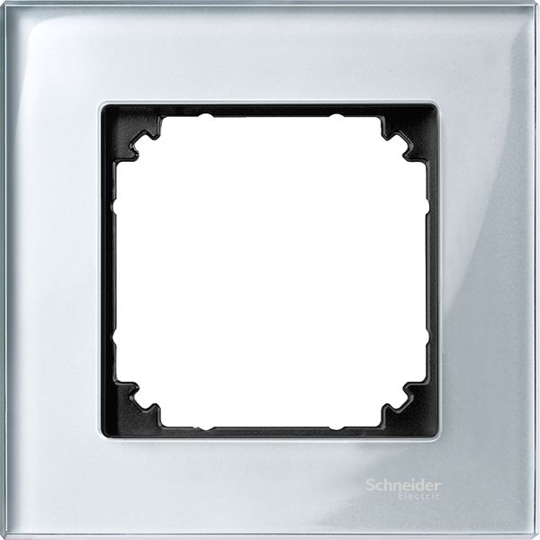 Schneider Electric Silver 1 Gang Frame