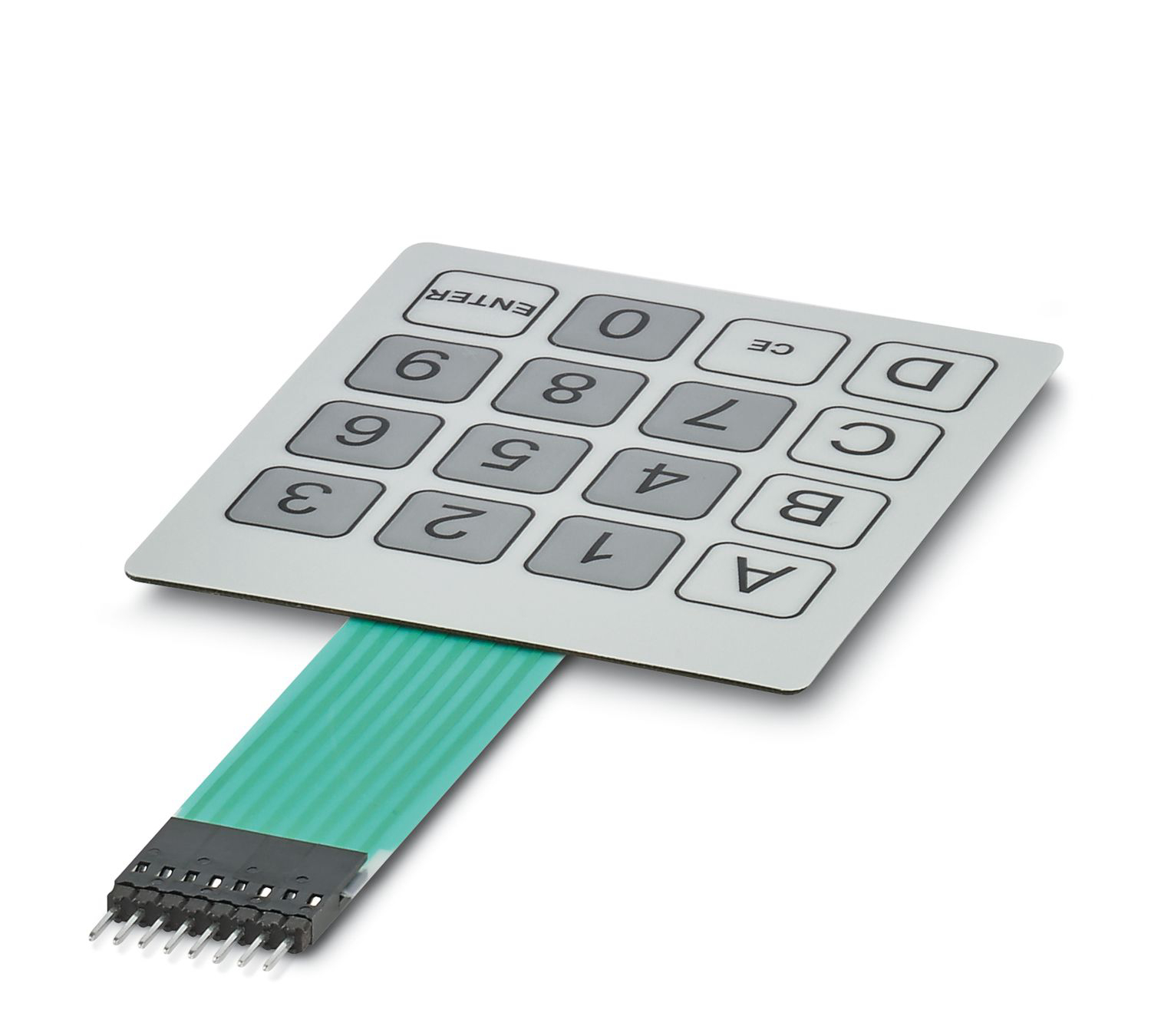 Phoenix Contact 16 Key Polyester Membrane Keypad