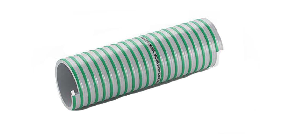 Contitech Arizona Superelastic PVC, Hose Pipe, 76mm ID, 88.8mm OD, Green, 10m