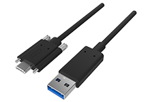 Molex USB 3.0, Male USB C to Male USB A, 1m