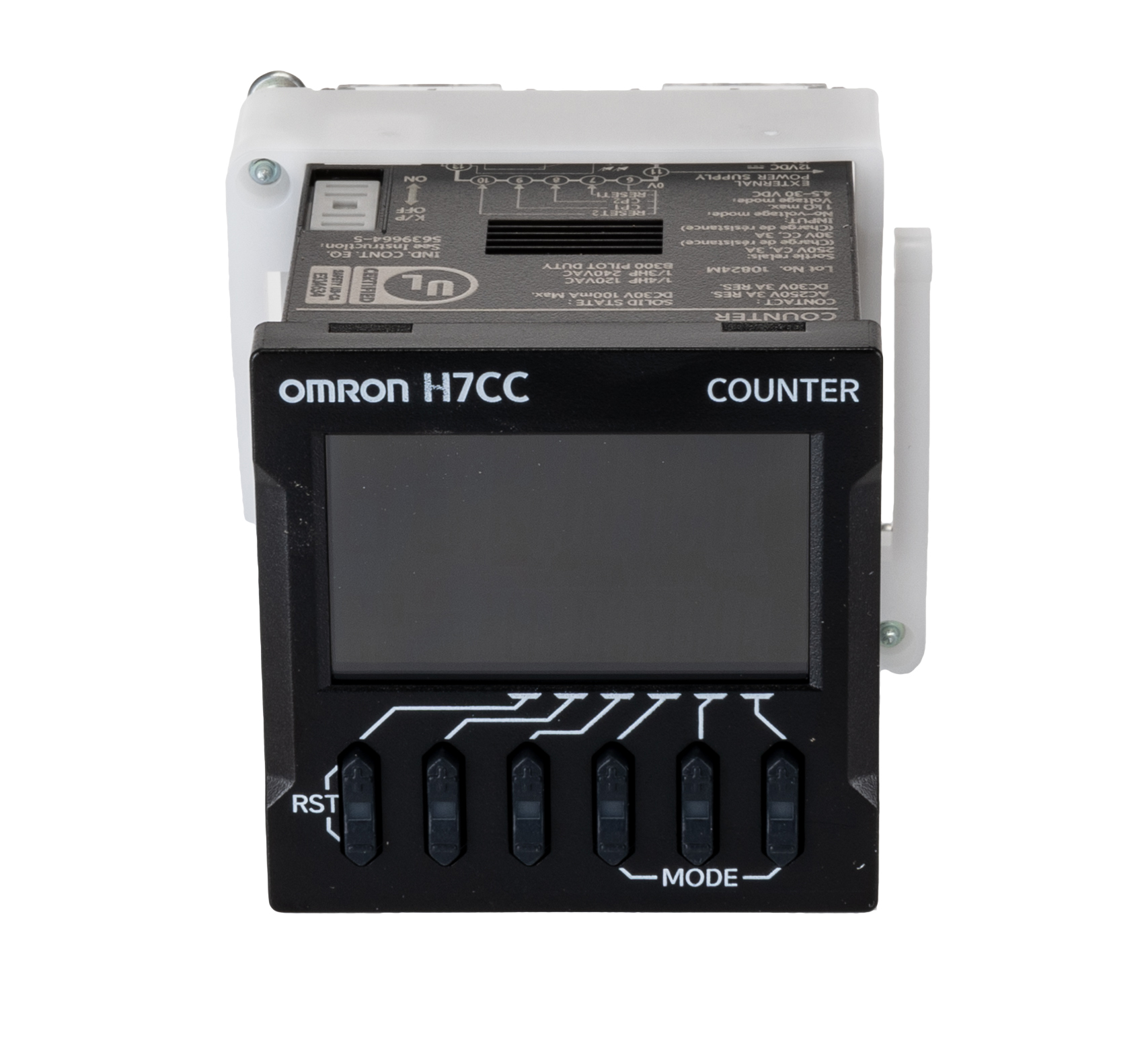 h7cc-aud Omron H7CC Counter, 6 Digit LCD, 50 → 60Hz, 24 V ac, 12 → 48 V dc