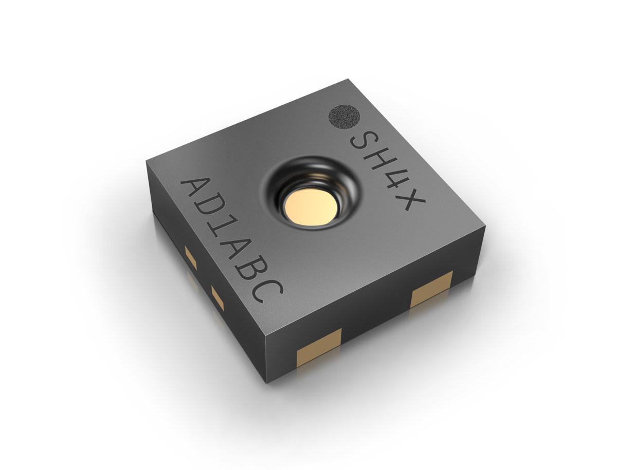 Sensirion Temperature & Humidity Sensor, Digital Output, Surface Mount, I2C, ±0.2 %, ±1.8 %, 4 Pins
