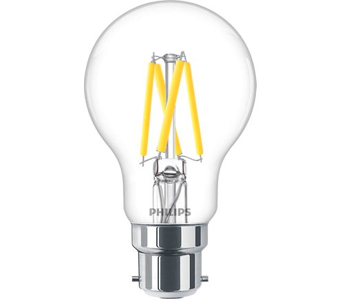Philips Classic E27 LED GLS Bulb 3.4 W(40W), 2200K, Warm Glow, A60 shape
