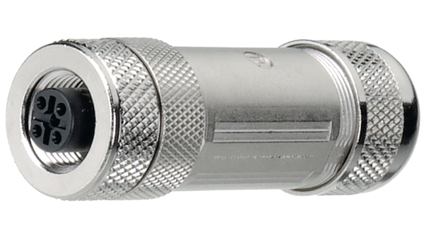 Lumberg Industrial Circular Connector, 5 Contacts, Cable, M12 Connector, Socket, Female, IP67, M12 Lumberg Series