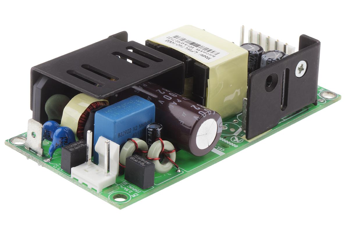 EOS Switching Power Supply, LFWLT40-1003, 24V dc, 1.7A, 40W, 1 Output, 90 → 264V ac Input Voltage
