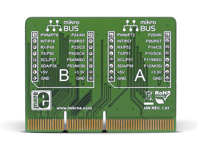 mikroe-2578 MikroElektronika PICtail Plus Click Adapter 16 bit, 32 bit MIKROE-2578