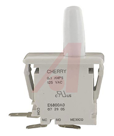 ZF Door Micro Switch Plunger, SPDT 100 mA, 85 °C, -40 °C