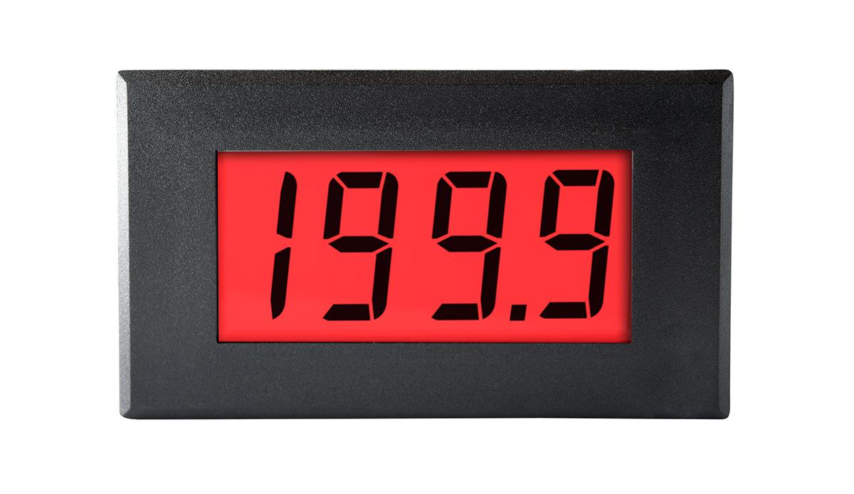 dpm-950s-fpsi Lascar Digital Voltmeter DC, LCD Display 3.5-Digits ±1 %