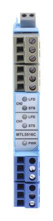 mtl5516c Eaton 2 Channel Zener Barrier, ATEX