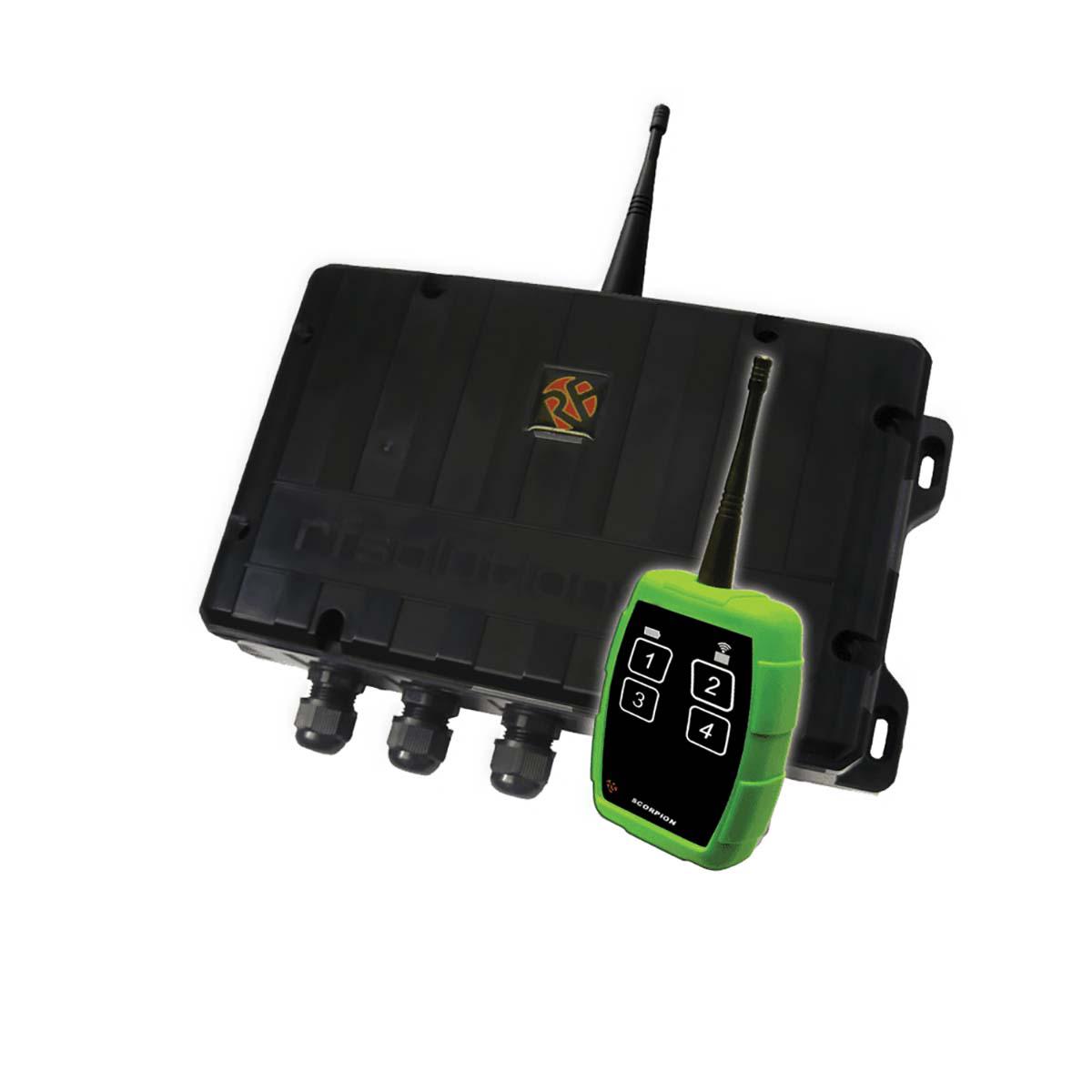 RF Solutions SCORPIONELITE-8S4, Remote Control System & Kit, 868MHz