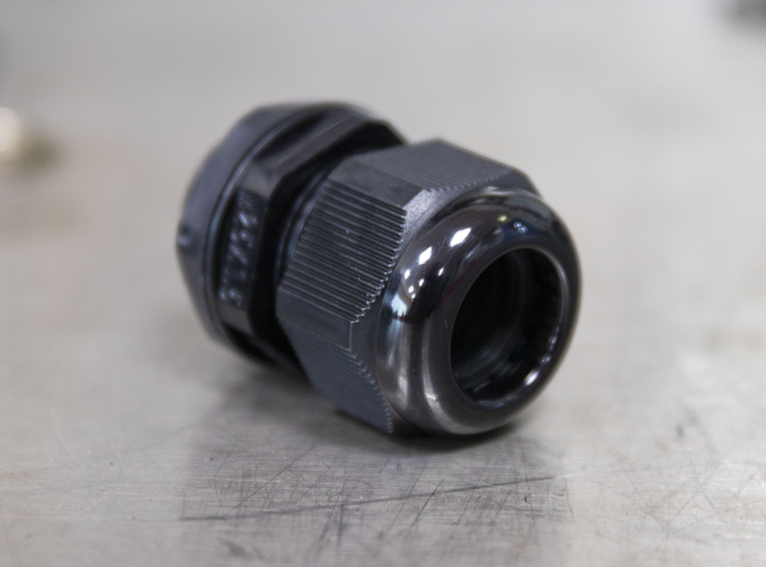 669-4676 RS PRO Black Polyamide 66 Cable Gland, M25 Thread, 13 mm min., 18 mm max., IP68