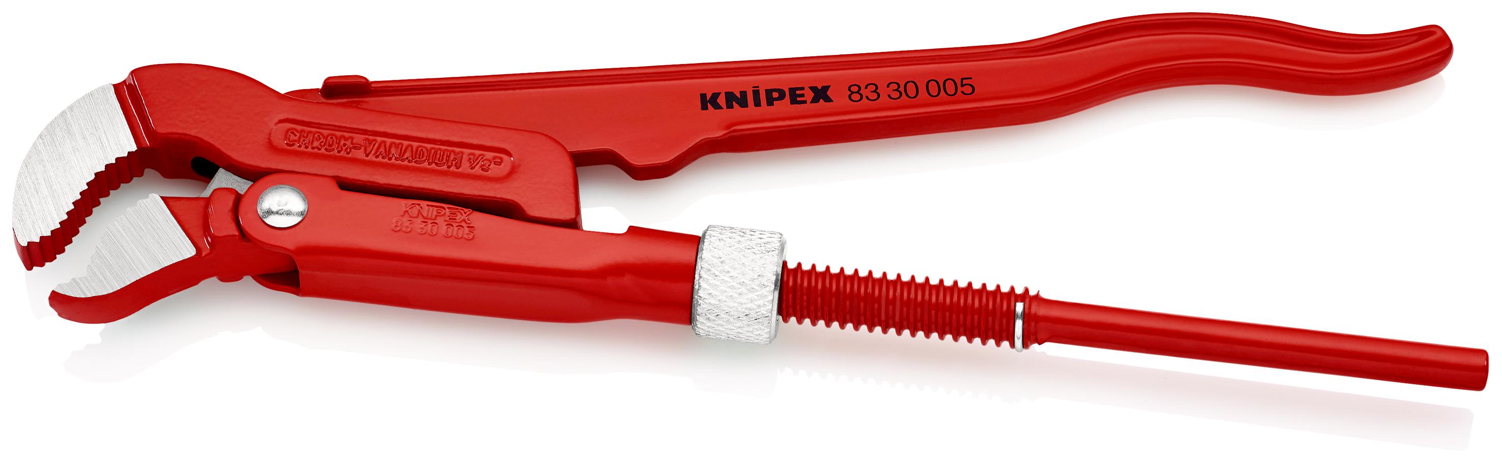 83-30-005 Knipex Pipe Wrench, 245 mm Overall