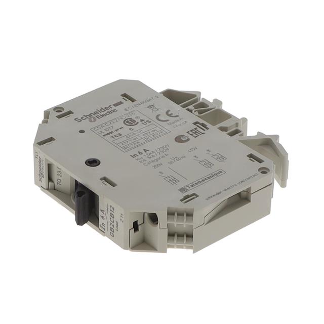 gb2cb12 Schneider Electric 6A 1P Pole Thermal Magnetic Circuit Breaker, 277 V ac, 415 V ac GB2