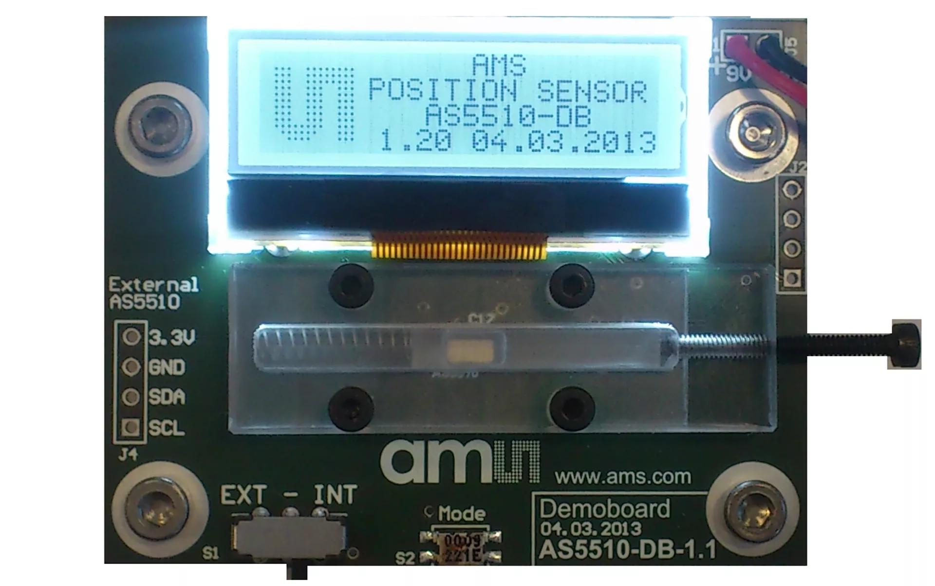 ams OSRAM AS5510-WL_EK_DB Position Sensor Demonstration Board for AS5510 AS5510