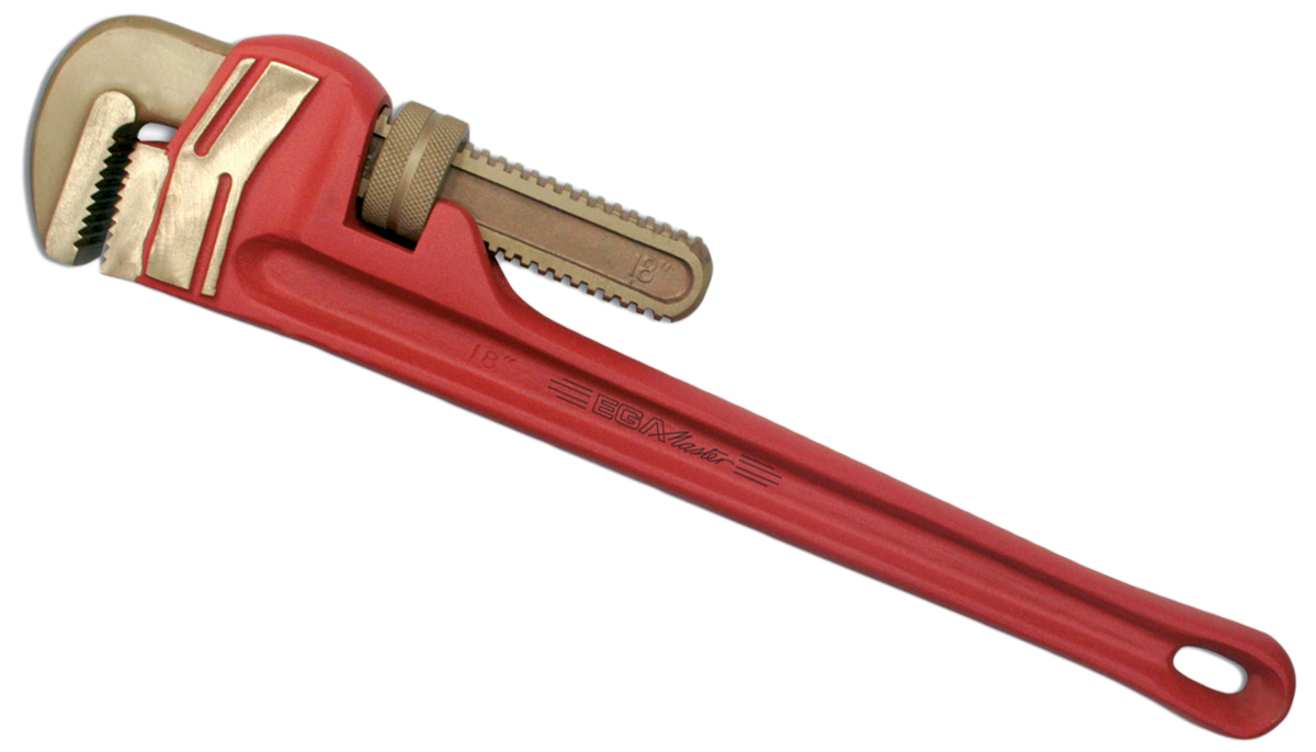 Ega-Master Pipe Wrench, 304.8 mm Overall