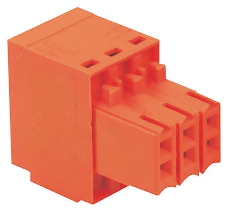 Weidmuller, 3.5mm Pitch, B2L 3.50, 20 Way, , Pluggable Terminal Block, Plug, Cable Mount, Tension Clamp Termination,
