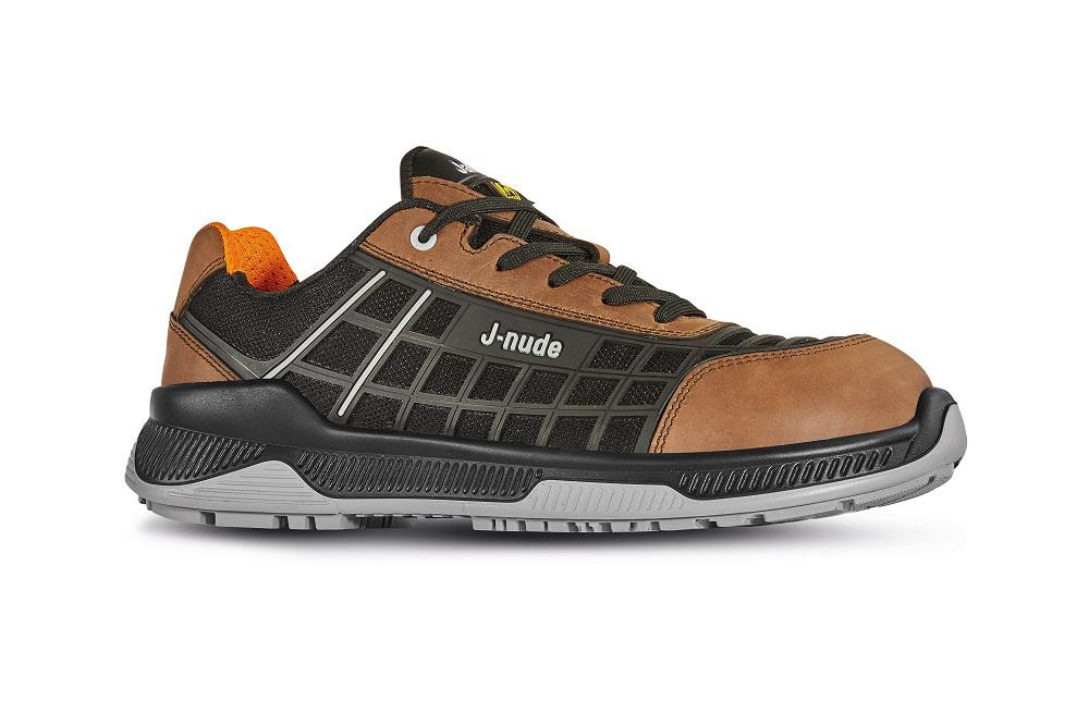 Jallatte J-nude 2 Unisex Black, Red Composite Toe Capped Safety Trainers, UK 11, EU 45