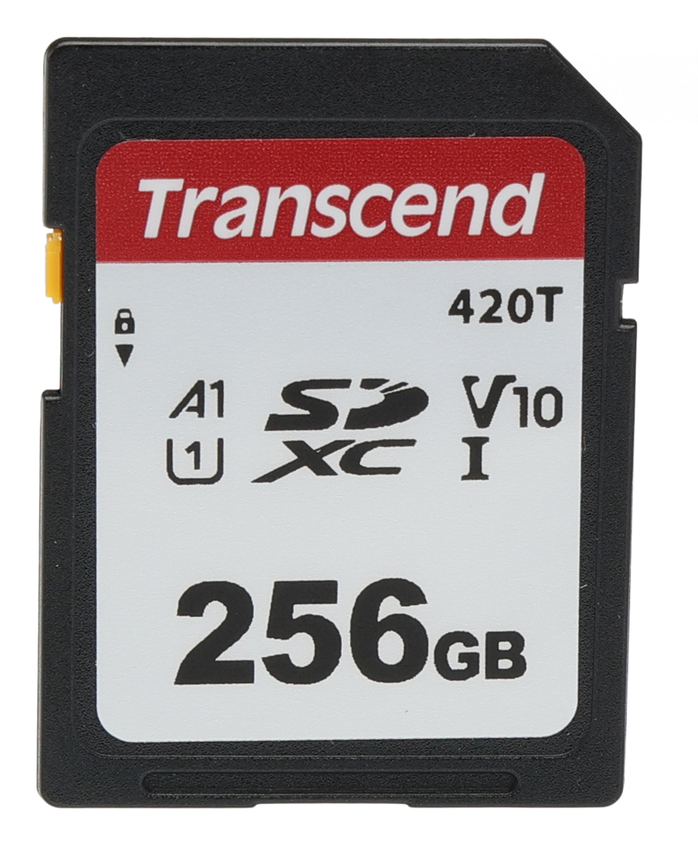 Transcend 256 GB SDXC SD Card, A1, U1, V10