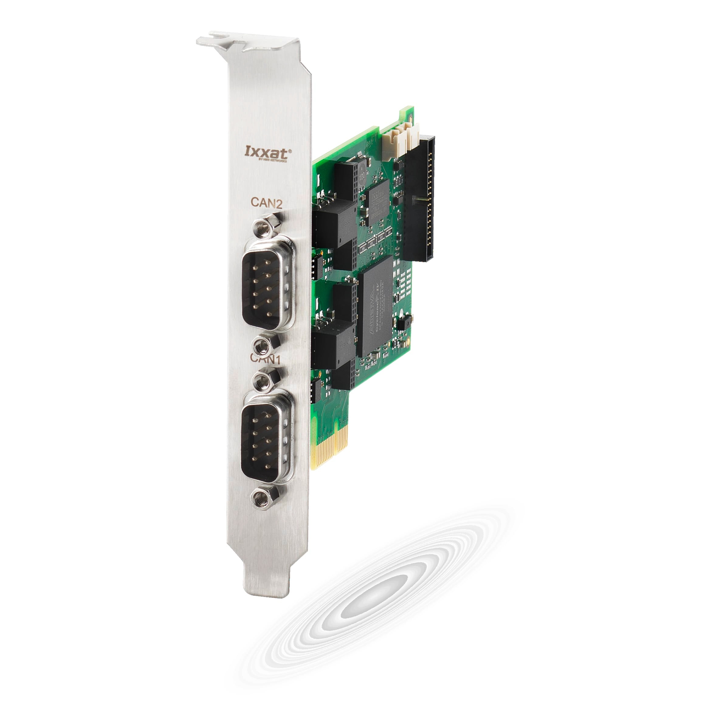 Ixxat 1 Port PCIe RJ45 Network Card, 100Mbps