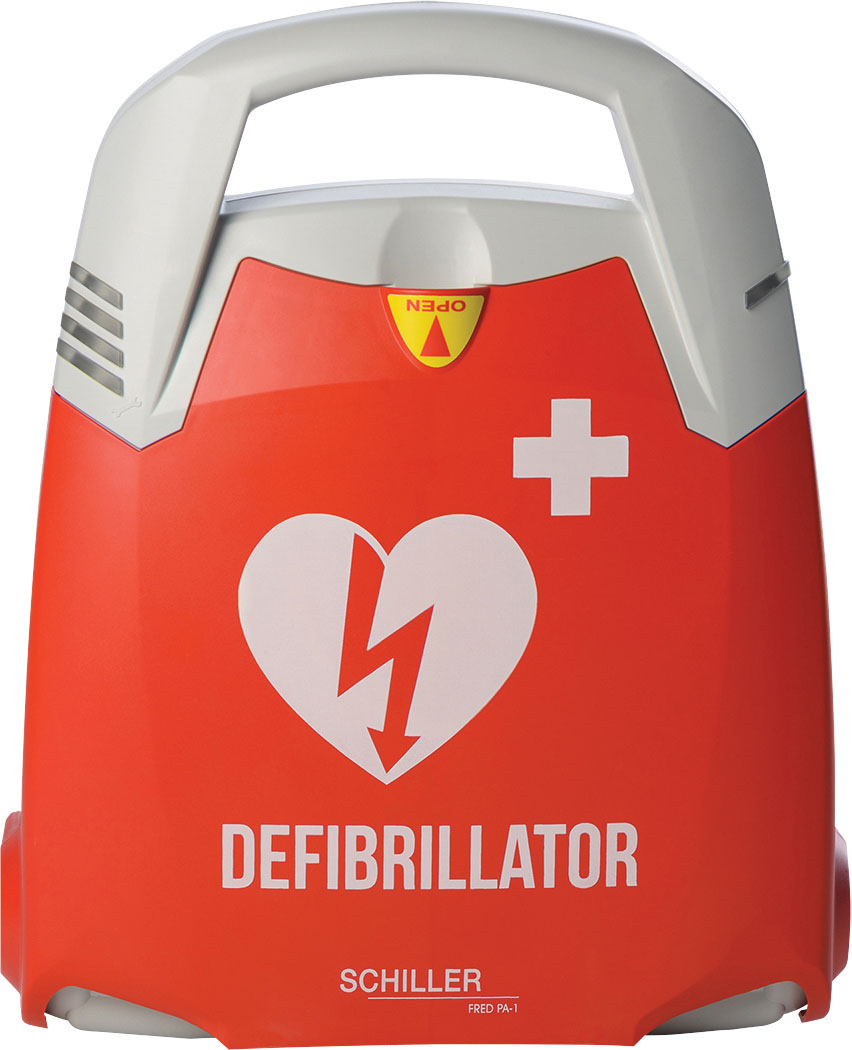 Schiller Defibrillator 310 mm 255 mm 100 mm