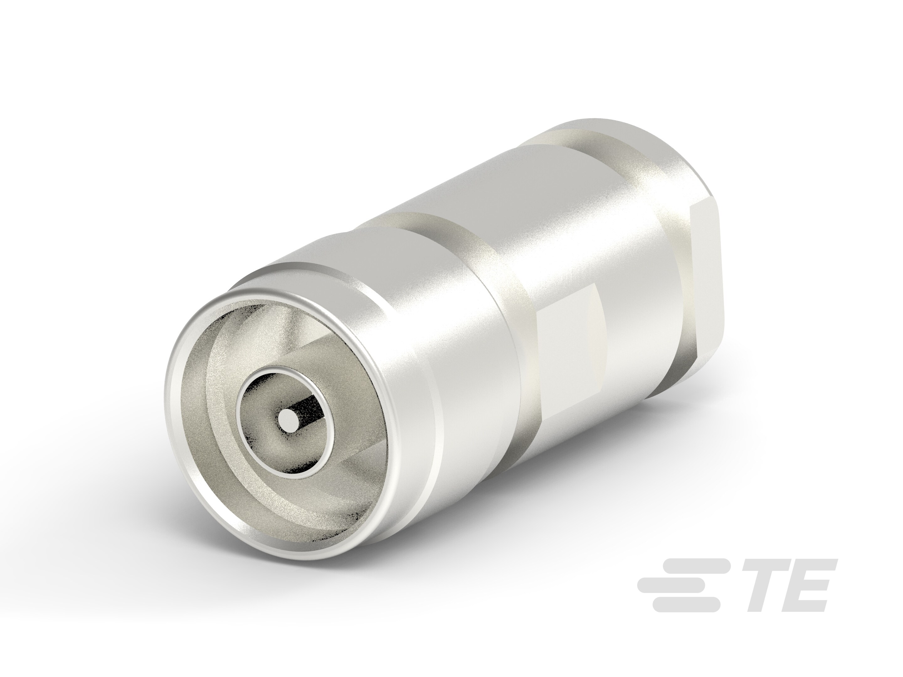 TE Connectivity 14784 Series Cable Male N Connector, 50 Ω, Straight Body Solder