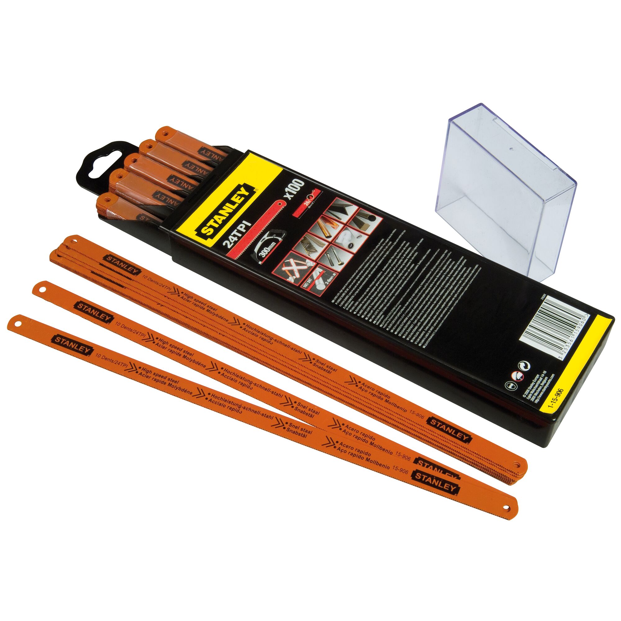 Stanley 300 mm Molybdenum Steel Metal Hacksaw, 24 TPI