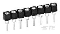TE Connectivity 2.54 mm Pitch 10 Way Through Hole IC Socket