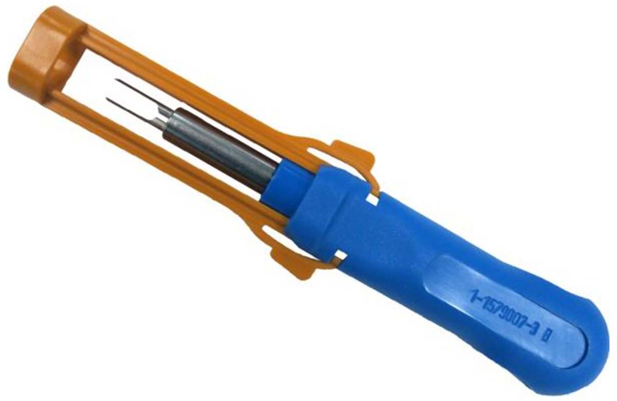 TE Connectivity Extraction Tool, 1579007 Series, Receptacle Contact, Extraction Tool Contact, Contact size 6.3 mm