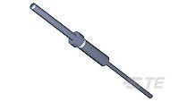 TE Connectivity, 1-212565-0 Series, size 20 Male PCB Terminal D-Sub Connector Contact, Gold Pin 20 AWG