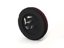 TE Connectivity 76mm Diameter LED Holder for use with Light Controller