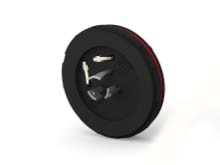 TE Connectivity 76mm Diameter LED Holder for use with Light Controller