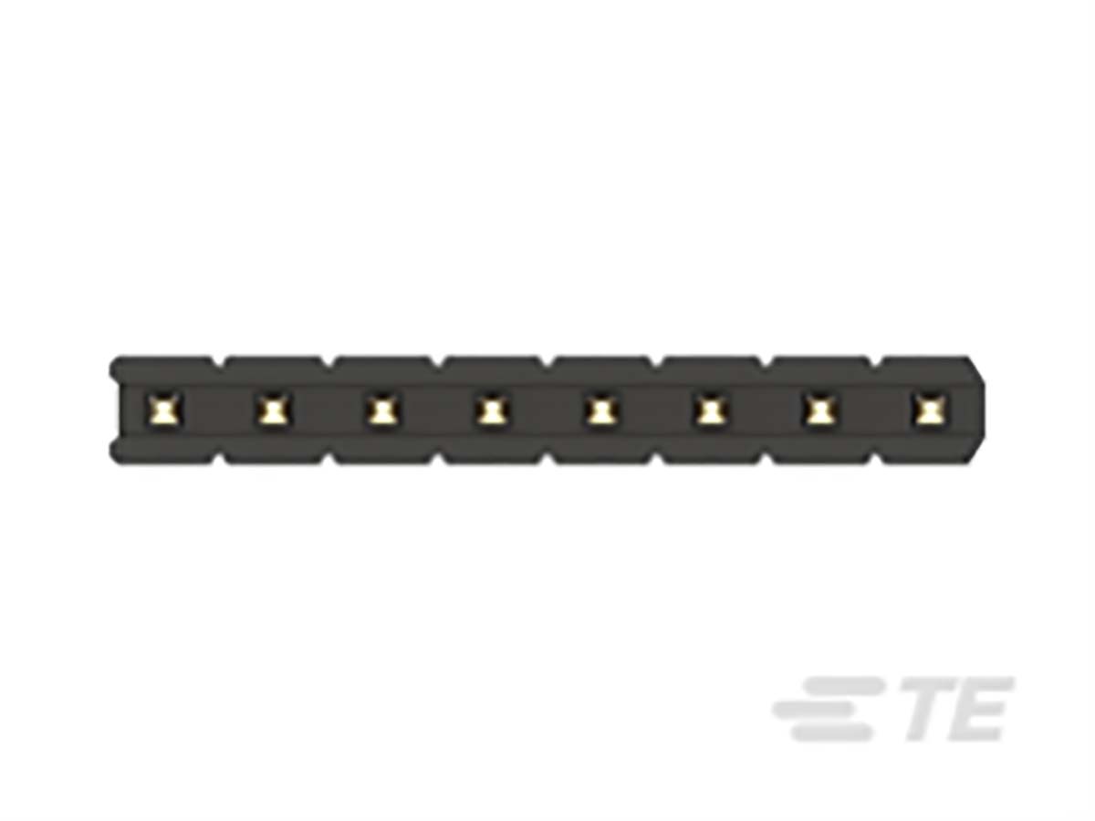 TE Connectivity AMPMODU Series Straight Through Hole Pin Header, 10 Contact(s), 2 mm Pitch, 1 Row, Unshrouded