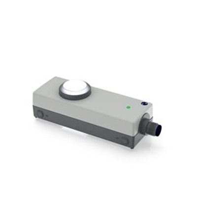 RAFI Momentary Control Station Switch - 1 NO, Plastic, 1 Cutouts, Transparent, IP65