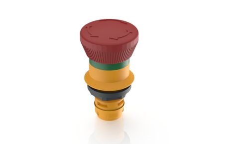 RAFI RAFIX 16 Series, Latching, Emergency Stop Push Button Head