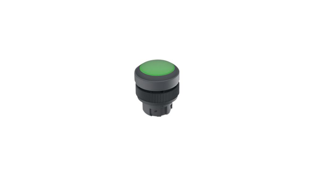 RAFI Green Push Button Actuator