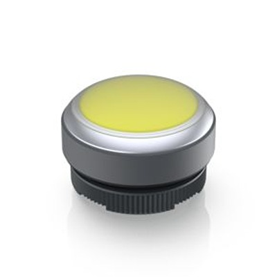 RAFI Yellow Push Button Actuator
