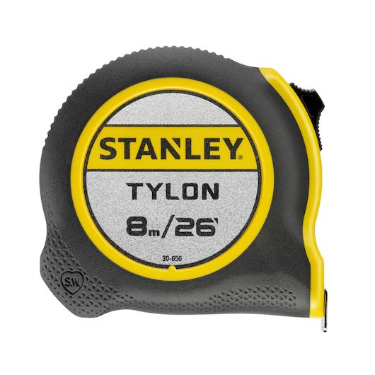 Stanley 0-30-656 8 m Tape Measure, Imperial, Metric, RSCAL