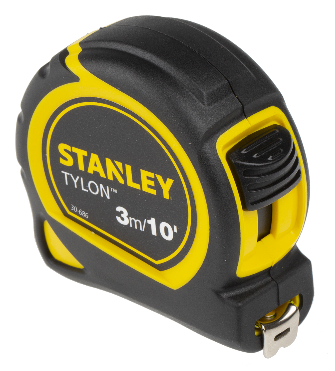 1-30-686 Stanley Tylon 3 m Tape Measure, Imperial, Metric, RSCAL